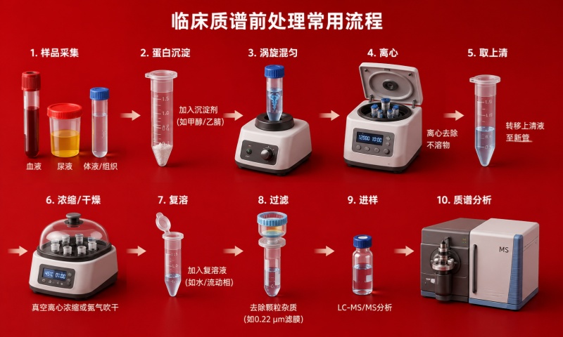 临床质谱前处理常用技术手段解析：从样品复杂基质中实现精准检测