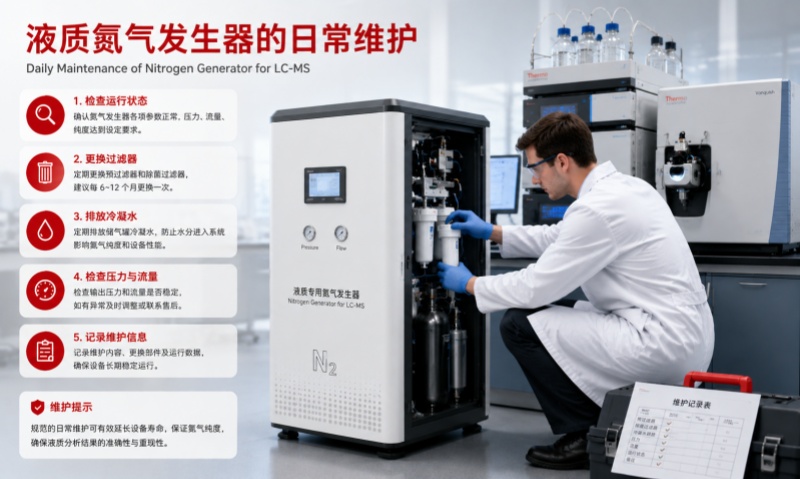 液质氮气发生器的日常维护方法与技术要点解析
